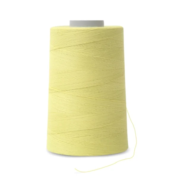 Aramid fiber sewing thread engineered for extreme durability and heat resistance, Made from 100% para-aramid fibersor meta-aramid filbers, it offers superior strength and flame retardancy for demanding industrial applications.