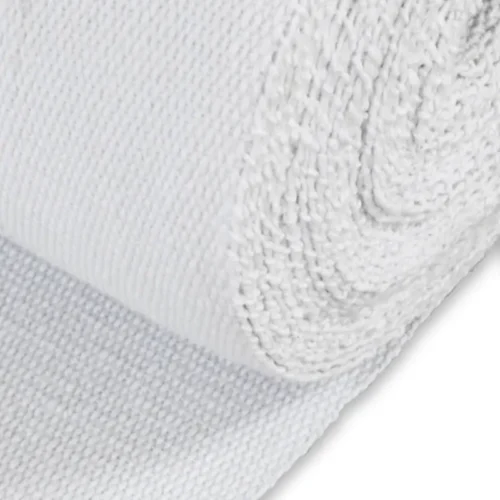 Ceramic Fiber Cloth is a high-temperature resistant textile material woven fromceramic fiber yarn, reinforced with fiberglass or stainless steel wire for added strengthand durability. lt offers excellent thermal insulation, low thermal conductivity, andresistance to chemical corrosion, Widely used in furace insulation, fireproof curtains,expansion joints, and heat shields, ceramic fiber cloth provides reliable protectionin applications where continuous exposure to high temperatures and thermal shockresistance are required.