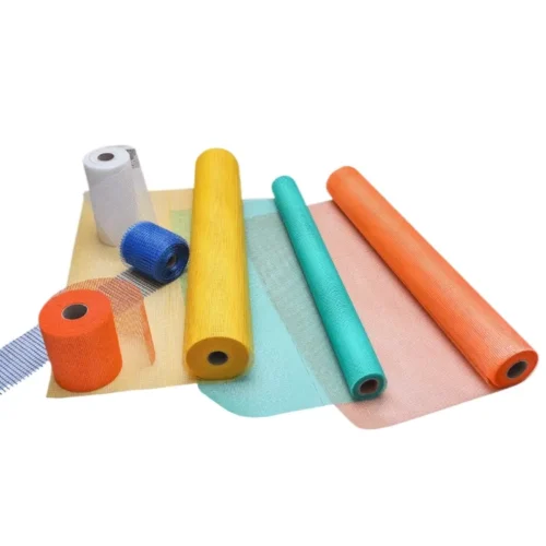 Fiberglass Mesh is woven of alkali-free or mild alkali fiberglass, then coated by alkali-resistant glue and treated withhigh-temperature heat finishing. lt has alkaline resistance, flexibility, and high tensile strength, it always is used forthermal insulation, waterproofing, and crack resistance in the building field.