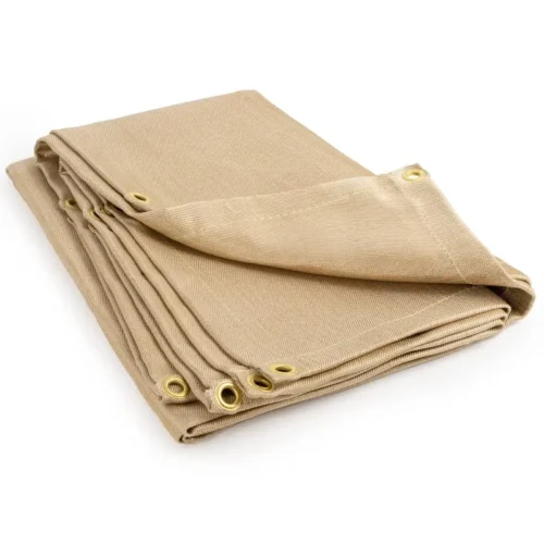 Welding blankets are safety devices used to protect workers, equipment, and surroundings from sparks, spatter, andheat generated during welding or cutting processes. These blankets are typically made from materials that are fire-resistant and able to withstand hiah temperatures.